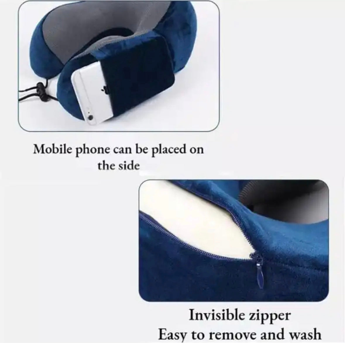 U Shaped Neck Pillow, Travel Sleeping Massage Pillow, Airplane Sleeping Pillow