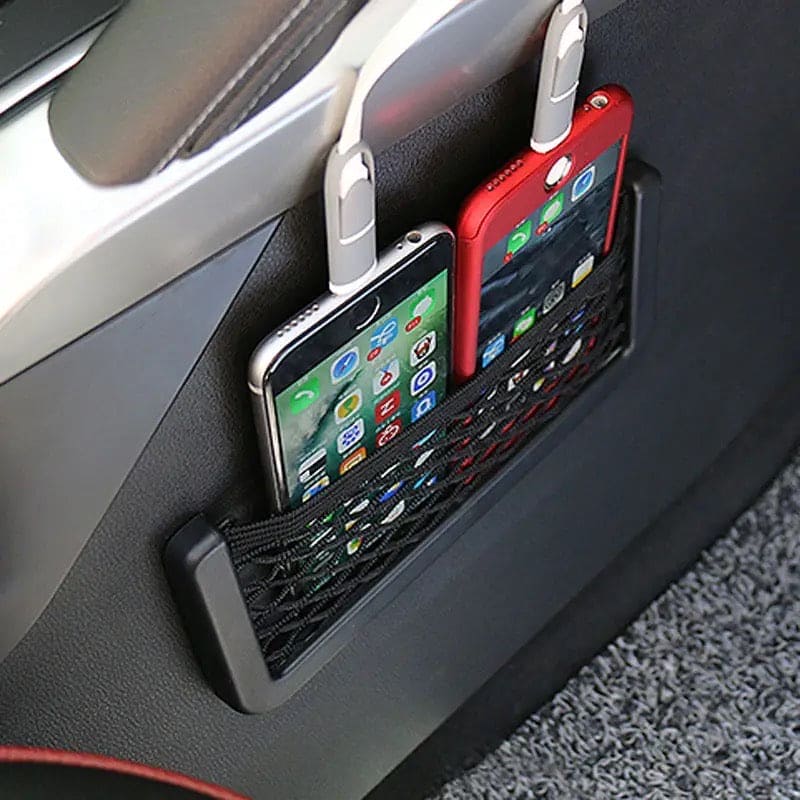 Car Net Storage Pocket, Universal Car Seat Mesh Pocket, Nice Car Netwo ...