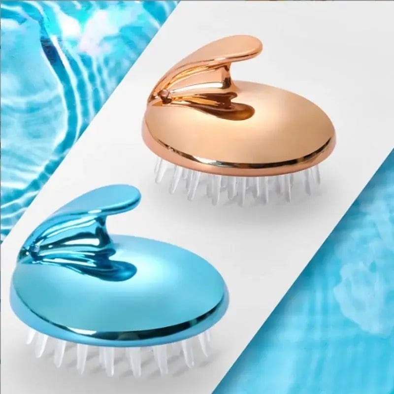 Colorful Scalp Brush, Silicone Head Body Massager,  Shampoo Scalp Massage Brush, Hair Washing Comb, Body Shower Brush Bath Spa SlimmingMassage Brush, Portable Handheld Cleaning Brush