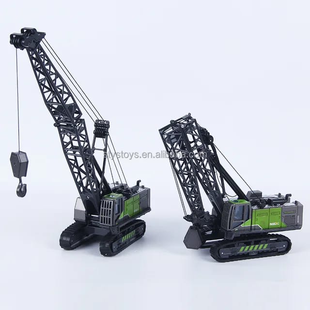 Excavator Crawler Crane Toy, Engineering Vehicle Toys for Kids, Crane Model Toys