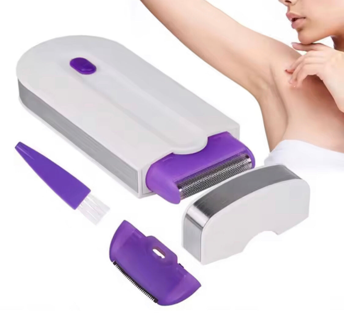 Electric Hair Removal Device, Women Painless Hair Remover Machine, Rechargeable Instant Sensor Light Device Shaver