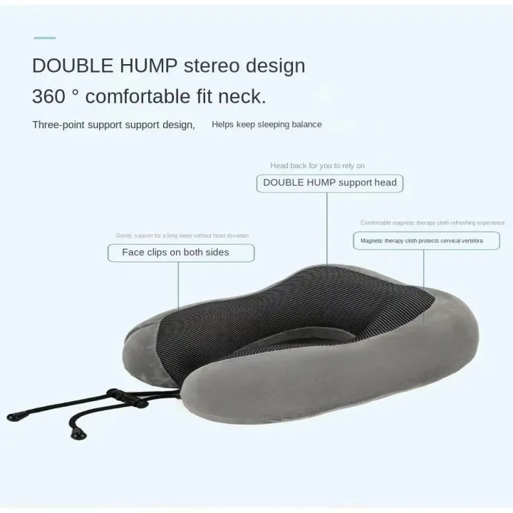 U Shaped Neck Pillow, Travel Sleeping Massage Pillow, Airplane Sleeping Pillow