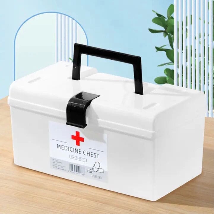Medicine Cabinet Organizer, Household Large Capacity Medic Box, Portab ...