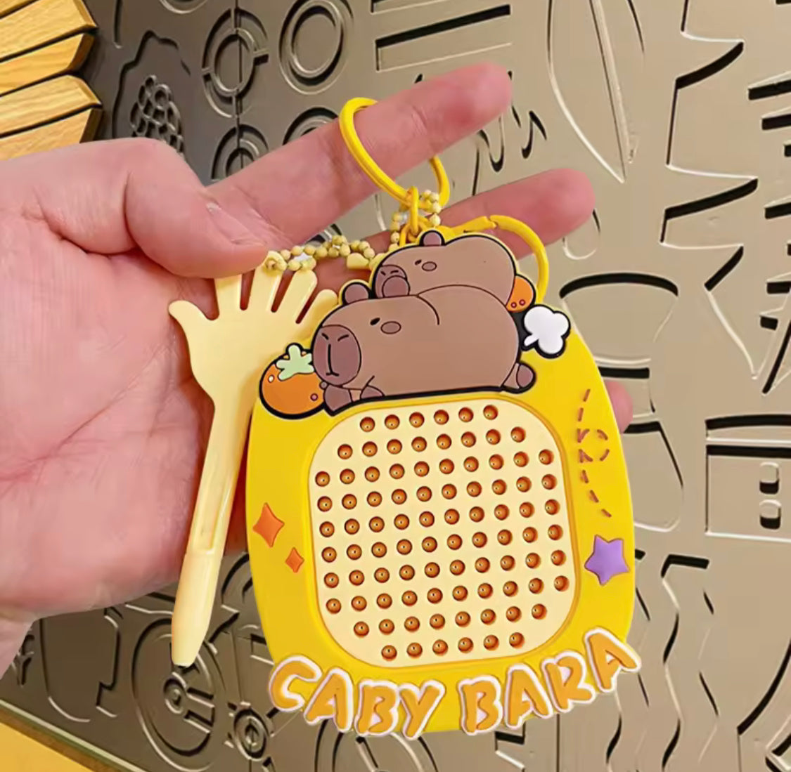 Magnetic Steel Ball Drawing Board, Kids Stress Relief Educational Toy, Portable Doodle Board