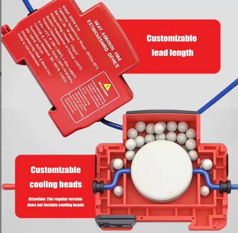Electrical Panel Fire Extinguishing Device, Automatic Heat Activated Fire Suppression System,  Heat Aerosol Fire Extinguishers