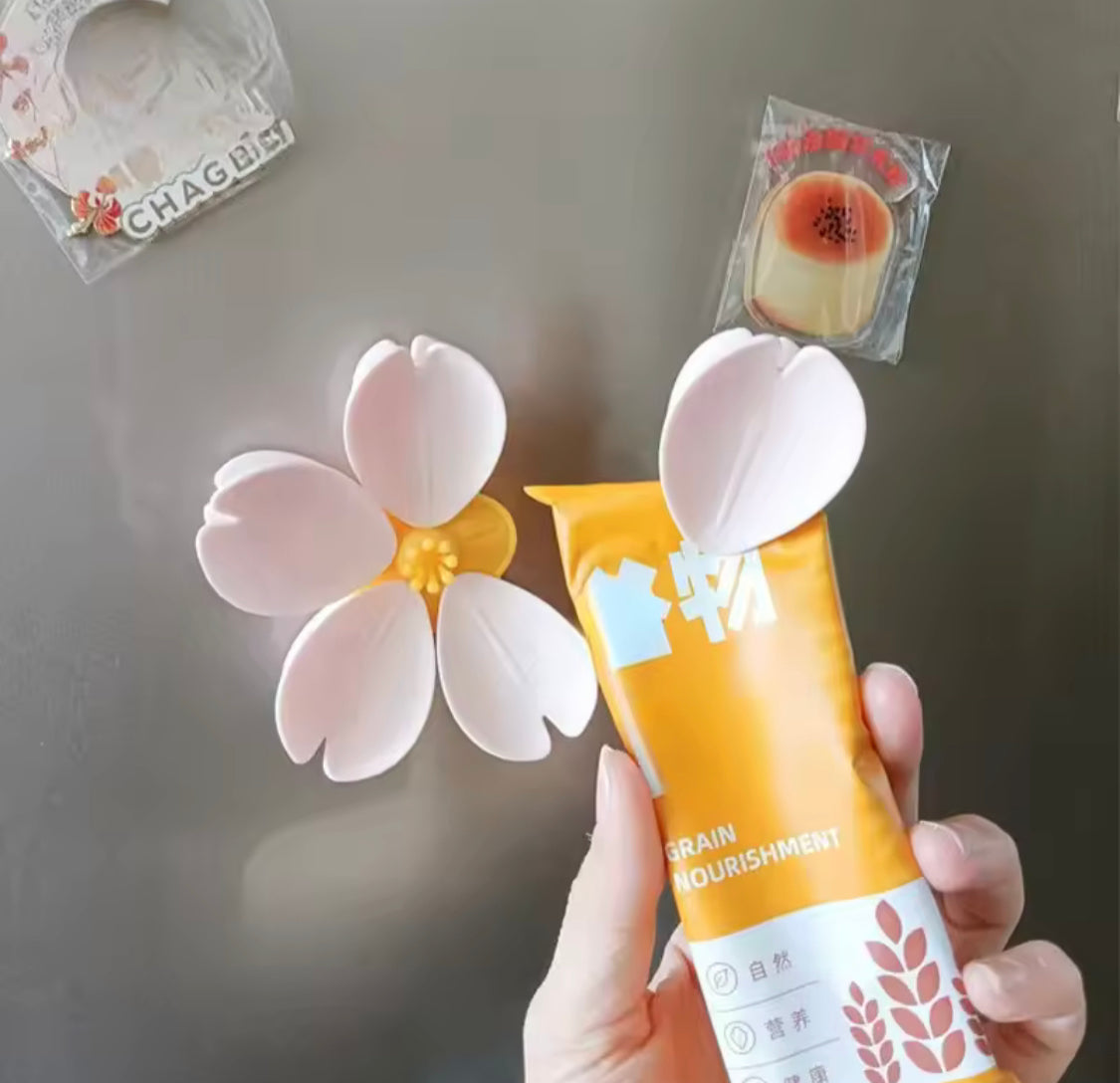 Flower Shape Food Bag Sealing Clip, Cute Floral Food Bag Clip, Floral Snack Bag Sealing Clip, Mini Flower Bag Closure Clip