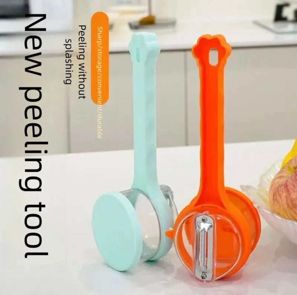 Multifunction Peeler With Storage Box, Vegetable And Fruit Peeler, Fruit Peeler With Container, Multipurpose Kitchen Peeler