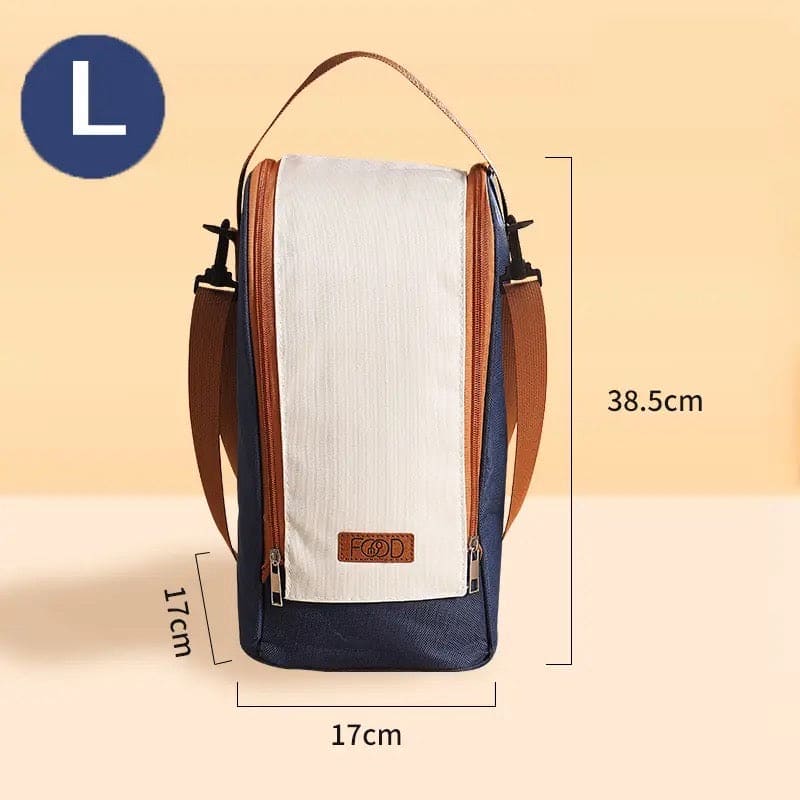 Warm Lunch Box With Bag, Super Long Insulated Lunch Bucket, Multilayer Stainless Steel Bento Box, Portable Hermetic Thermal Lunch, Kitchen Tableware Adult Hot Lunch Box, Adult Lunch Box, Insulated Lunch Containers Bento Box