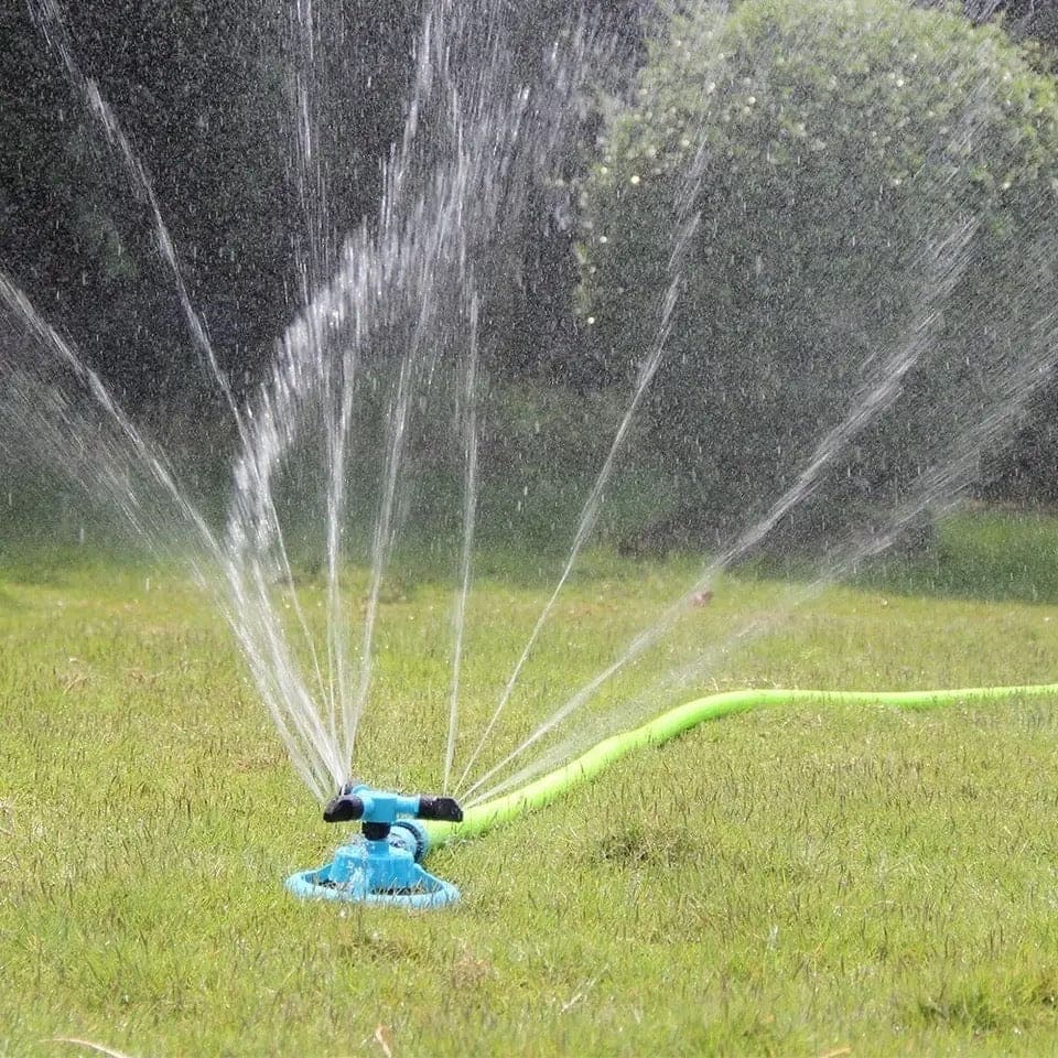 Garden Sprinkle, Automatic Garden Lawn Sprinklers, Multipurpose Yard Sprinklers for Plant Irrigation, 360 Degree Automatic Rotating Garden Water Spray, Water Saving Atomizing, Garden Irrigation Lawn Spray Head