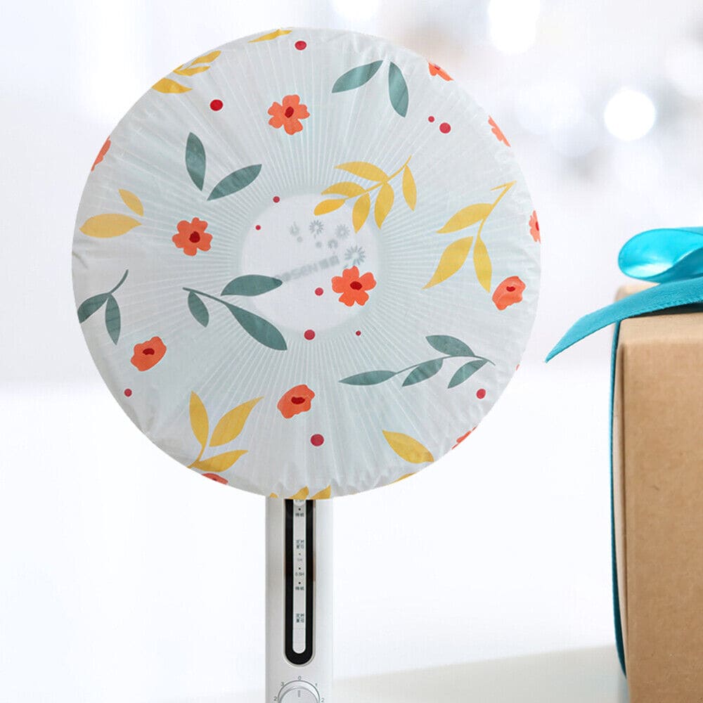 Pedestal Fan Cover, Electric Fans Round Dustproof Cover, Summer Reusable Fan Dust-proof Mesh Cover, Household Floor Electric Fan Dust Cover, Waterproof Dustproof Stand Fan, Home Floor Fan Washable Cover