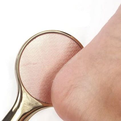 Double Sided Foot Filer, Portable Feet Rasp Grater, Callus Coarse Dead Skin Remover, Household Salon Pedicure Tool, Portable Handle Rub Pedicure Tool for Home