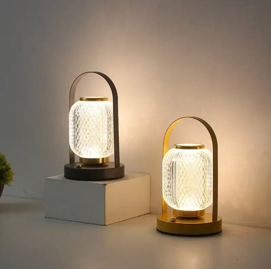 Nordic LED Crystal Table Lamp, Decorative Small Desk Lamp, Home Decor Desk Lamp