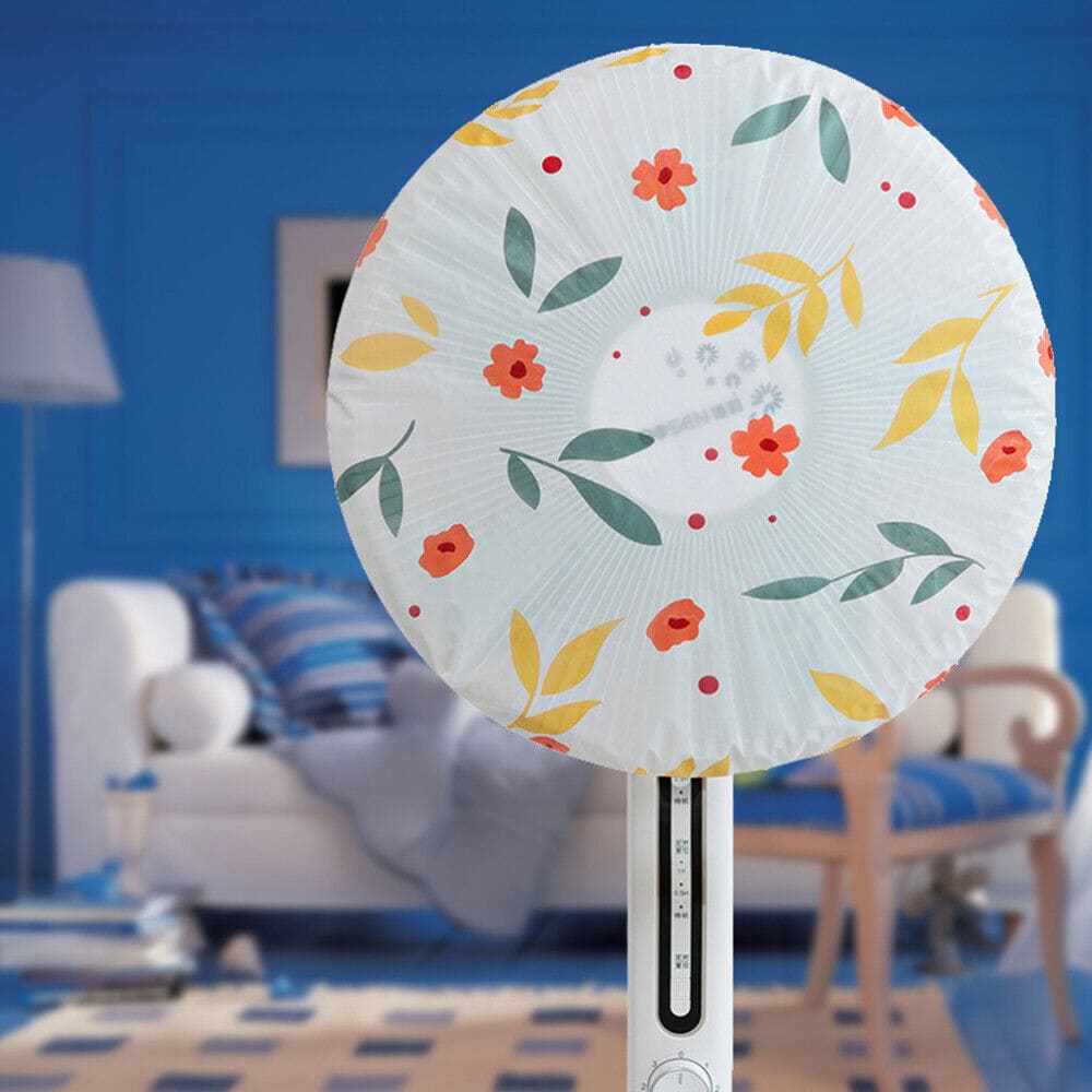 Pedestal Fan Cover, Electric Fans Round Dustproof Cover, Summer Reusable Fan Dust-proof Mesh Cover, Household Floor Electric Fan Dust Cover, Waterproof Dustproof Stand Fan, Home Floor Fan Washable Cover