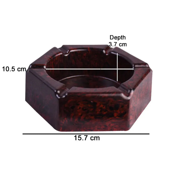 Hexagonal Cigarette Ashtray, Ashtray Cigarette Holder Organizers, Outdoor Indoor Ashtray, Home Smokeless Storage Holder