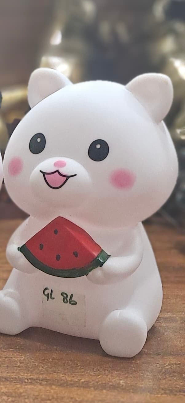 Cute Animal Cartoon LED Night Light, Kids Bedroom Lamp, Mini Soft Baby Child Sleeping Nightlight