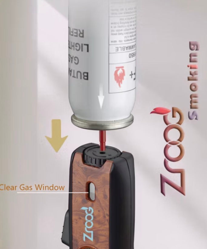 Portable Windproof Jet Flame Lighter, Refillable Butane Pocket Lighter, Portable Butane Flame Lighter