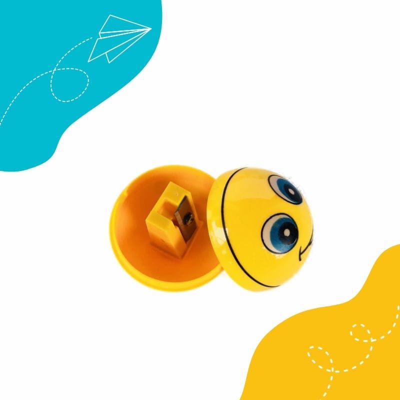 Cute Emoji's Sharpener, Lollipop Style Sharpener, Funky Emoji Sharpener