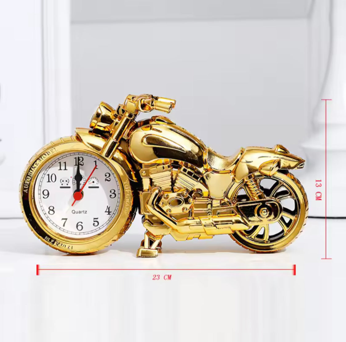 Creative Motorcycle Alarm Clock, Vintage Style Alarm Clock, Creative Motorcycle Alarm Clock
