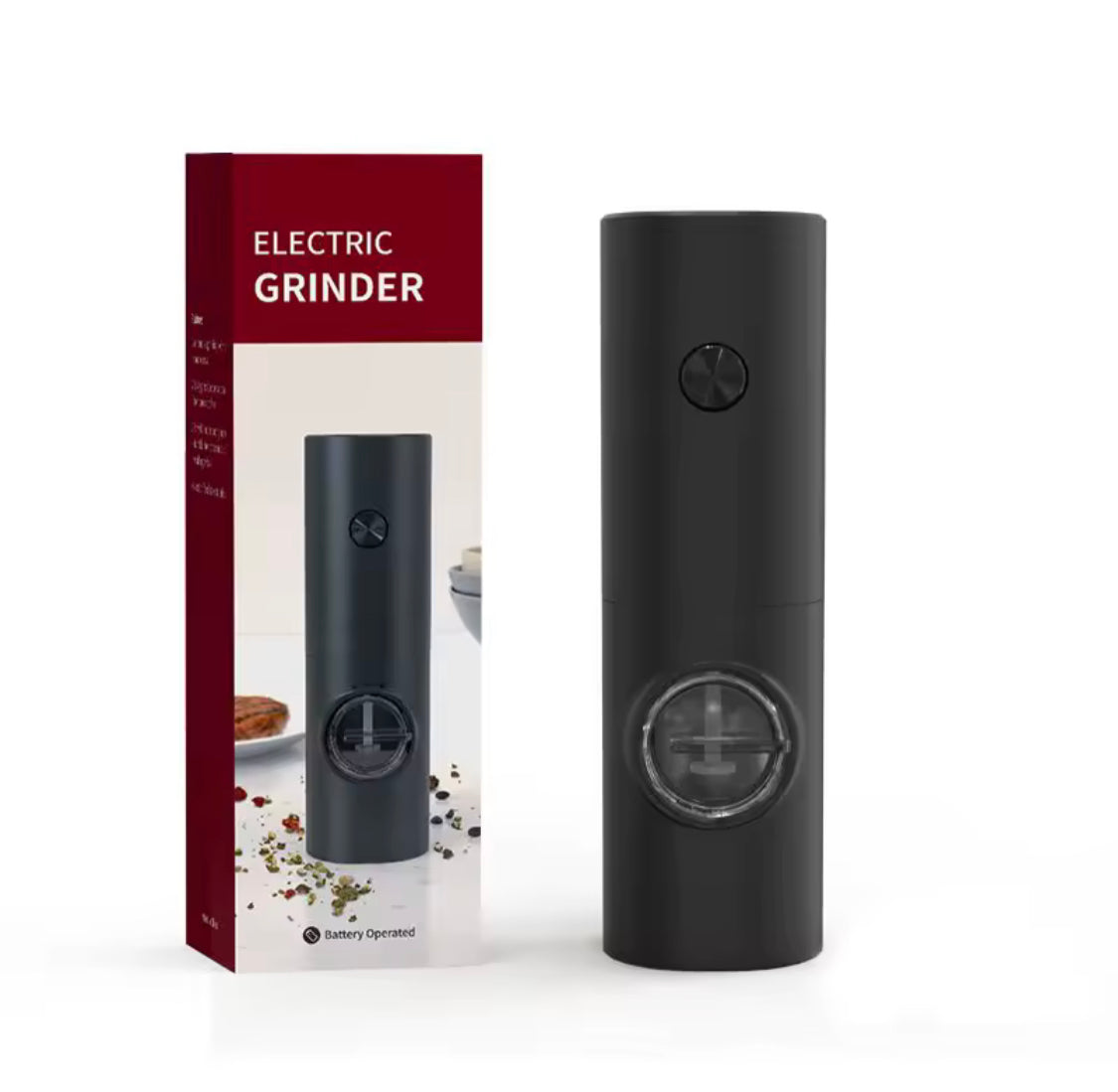 Cell Operated Salt And Pepper Grinder, Multigrain Mini Grinder, Kitchen Seasoning Gadget