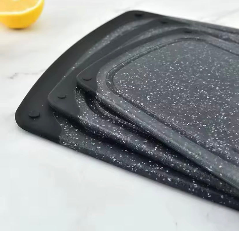 3pcs Marble Pattern Kitchen Cutting Board, Multifunctional Kitchen Cutting Board Set, Kitchen Chopping Board, Kitchen Gadgets