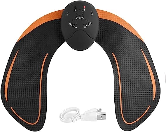 EMS Hip Massager, U Shape Hip Pad, Abdominal Muscle Trainer, Unisex Hip Slimming Massager, Losing Weight Lifting Massager, Hip Muscle Massager, Hip Body Shaper, Hip Trainer Abdominal Machine, Electric Muscle Stimulator
