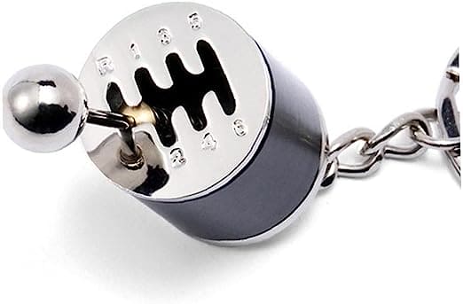 Car Gear Box Keychain, Manual Transmission Lever Metal Keychain, Car Refitting Metal Pendant Keychain, Gear Knob Modification Keychain, Gear Shift Shifter Keychain