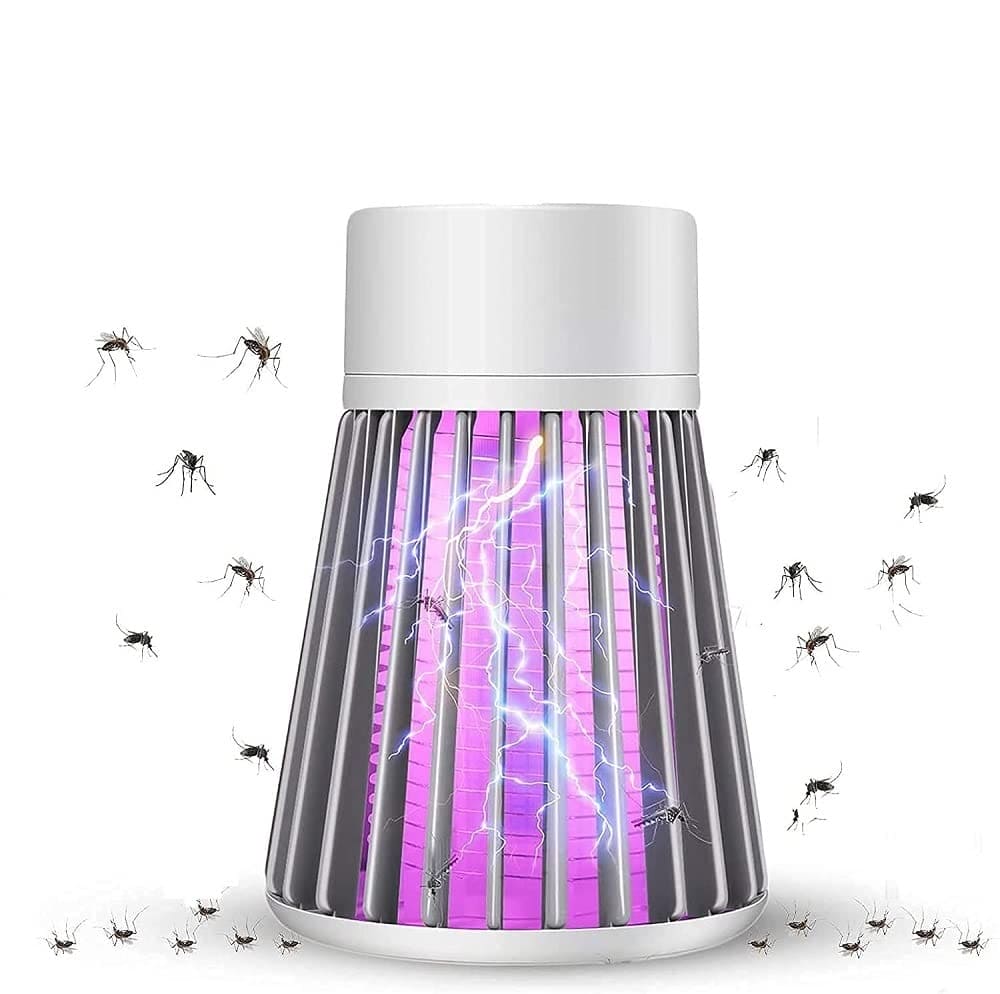Socket Mosquito Lamp, UV Light Fly Mosquito Trap Racket, Plug In Mosquito Killer Device, Electric Mosquito Trap Lamp, Multipurpose Powered Electronic Bug Zappers