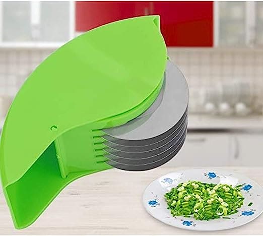 Vegetable Roller Cutter, Herb Rolling Roll Rollers Mincer, Six Wheel Shallot Vegetable Chopper, Manual Hand Scallion Cutter, Household Scallion Chive Mint Cutter, Vegetable Chop Herb Rolling Roll Roller, Multifunctional Roller Cutter