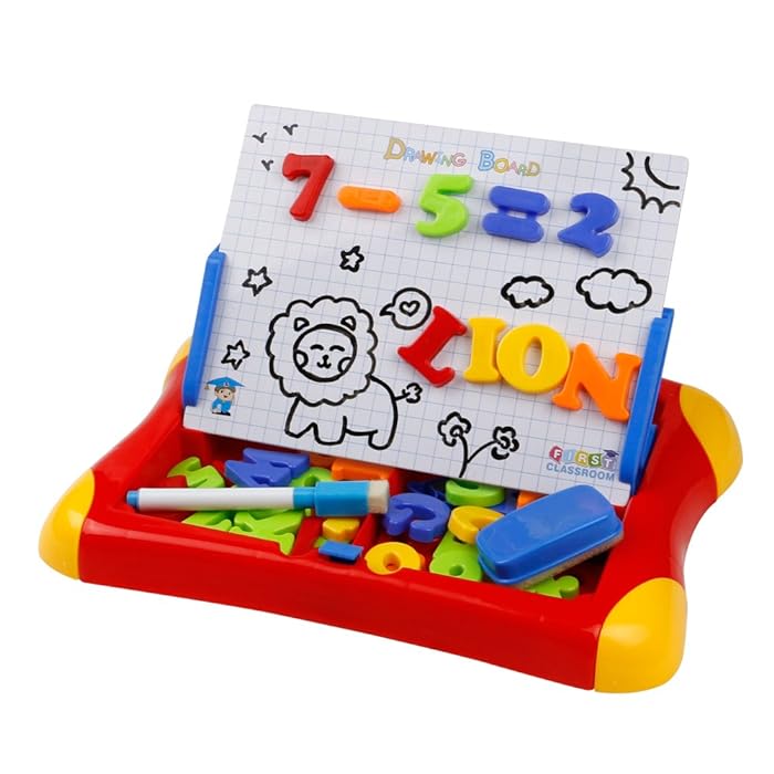 Magnetic Drawing Board, Education Toys Writing Board, Games Dry Erase Board, Plastic Travel Doodle Sketch Board,