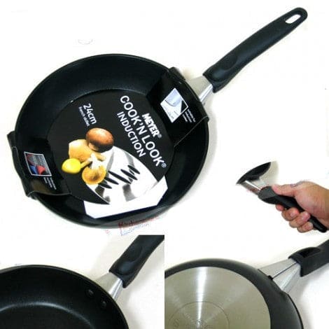 Imperial Frying Pan, Non Stick Frying Pan, Scratch Resistant Frying Pan, Kitchen Cooking Frying Pan, Cook N Home Nonstick Fry Pan