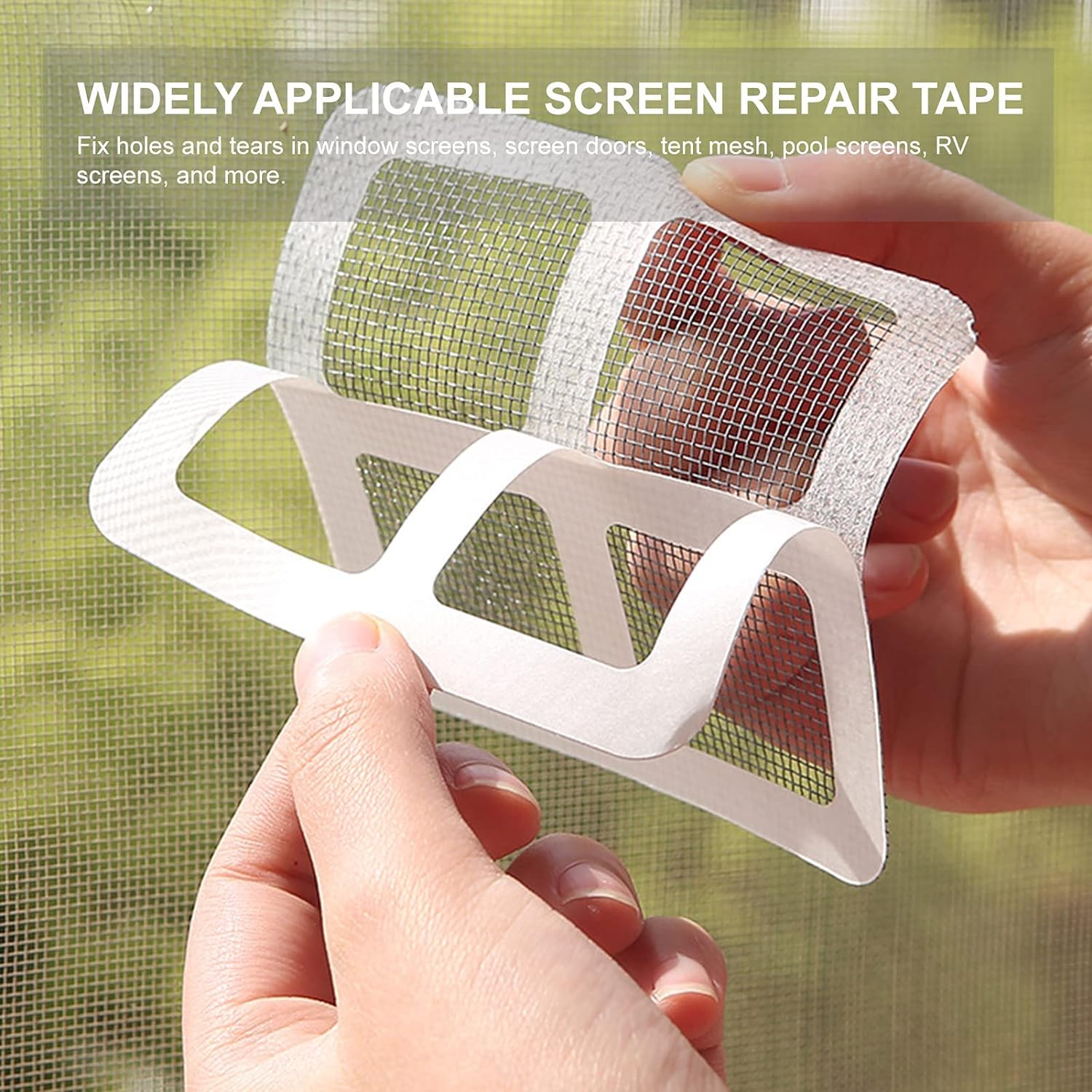 Window Net Mesh Sticker, Self Adhesive Hair Drain Sticker, Window Screen Repair Tape, Multifunctional Floor Drain Patch, Anti Blocking Wires Patch, Kitchen Bathroom Shower  Sticker