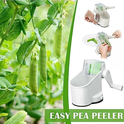 Pea Sheller Machine, Green Beans Peeler Bean Slicer Cutter, Hand Shaking Pee Molting Machine, Cut Fruit Vegetable Stringer, Hand Crank Pea Sheller, Hand Rolling Pea Peeler For Beans, Rotary Manual Bean Peeling Machine