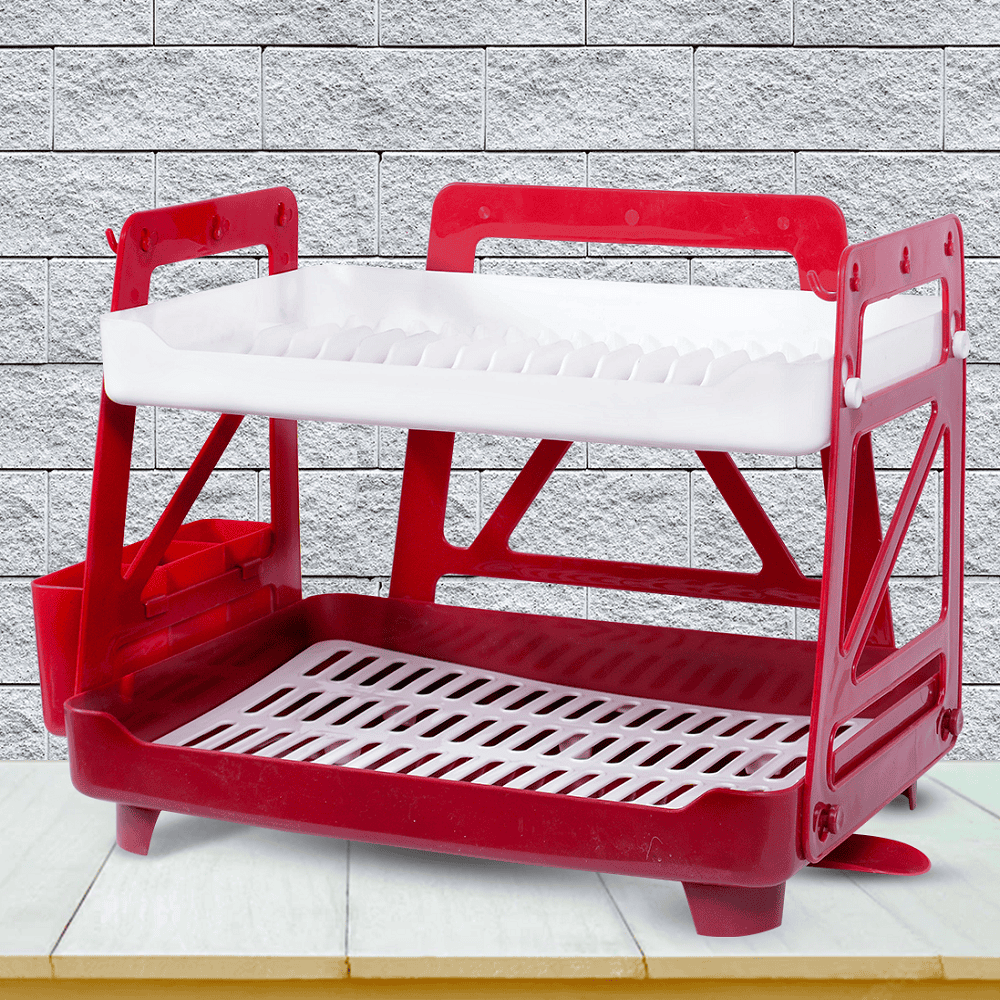 Max Kitchen Rack, Kitchen Utensils Organizer, Portable Kitchen Storage Rack, Multipurpose Stackable Organizer, Dish Drying Rack, Dishes Cutlery Dry Rack, Kitchen Bowl Plate Tableware Rack, Dinnerware Organizer Basket