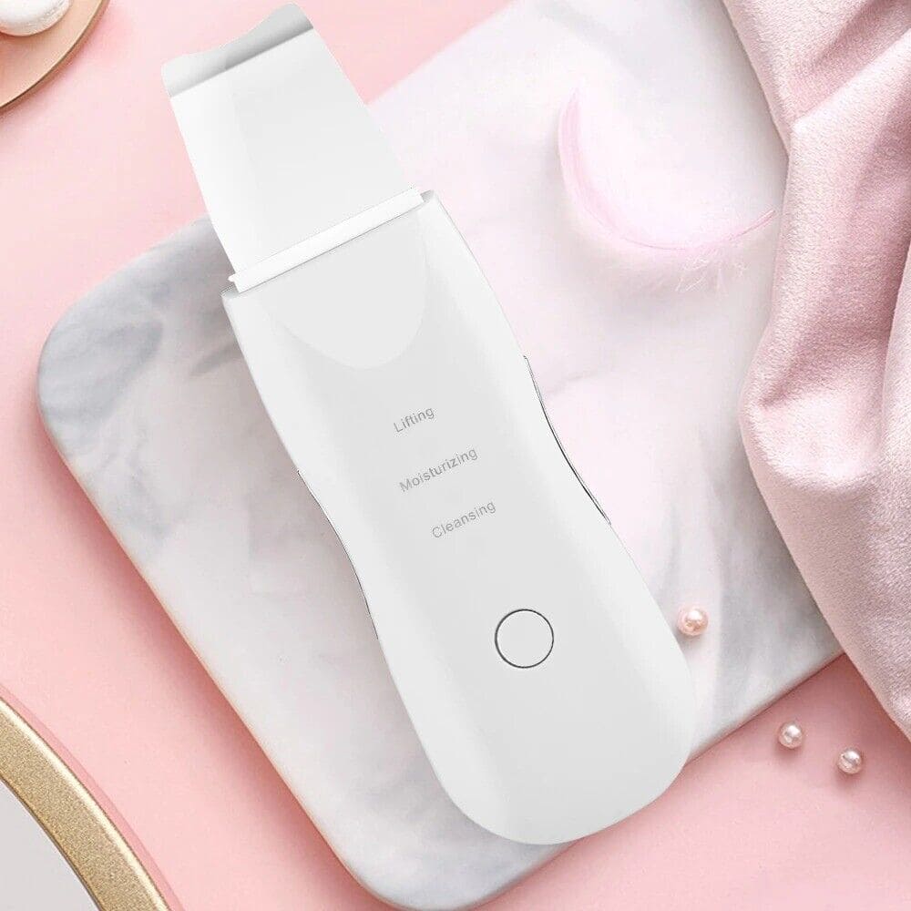 Shovel Skin Scrubber, Deep Vibrate Facial Cleaner, Ultrasonic Face Spatula, Peeling Blackhead Remover Facial Massager, Facial Skin Ultrasonic ...