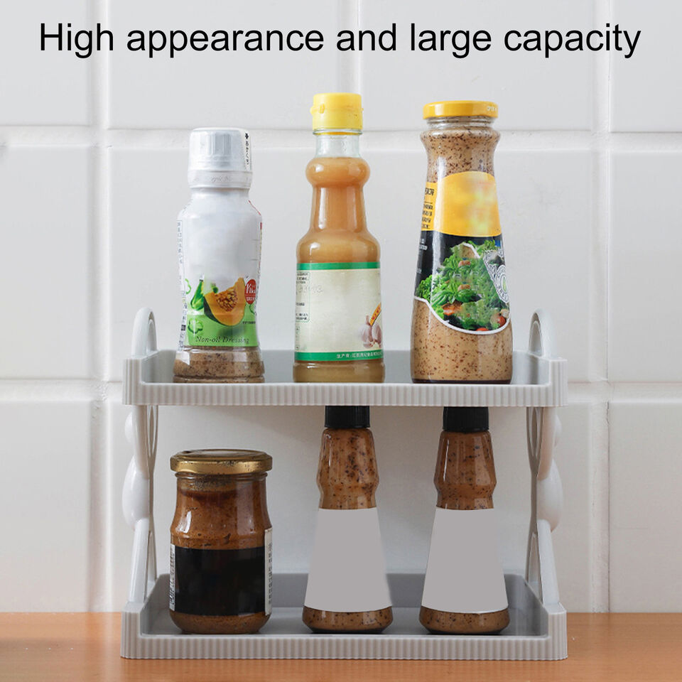 Simple Man Storage Shelf, Multipurpose Storage Wall Rack, 2 Layer Organization Shelf Rack, Bathroom Kitchen Guard Rail Shelf, Wall Mounted Storage Rack, Versatile Multilayer Floating Rack