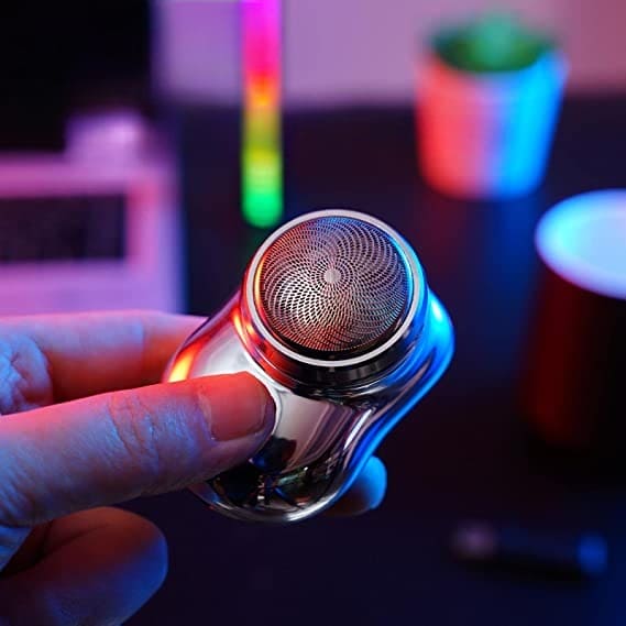 Mini Beard Shaver, Electric Razor For Men, Pocket Beard Trimmer, Portable Beard Trimming Machine, Rechargeable Electric Shaver, Tiny Head Trimmer, Outdoor Electric Razor, Washable Electric Razor,