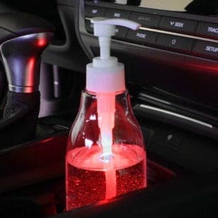 LED Soap Dispenser, 7 Soothing Color Hand Sanitizer, Automatic Liquid Soap Dispenser, Sensor Soap Dispenser, Night Light Soap Dispenser For Kitchen Bathroom, Liquid Containers Bottle With Night Light, Plastic Hand Soap Dispensers