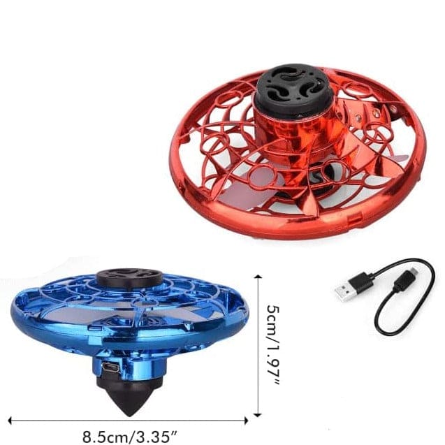 Mini Flying Things Fly Spinning Top, Flying Orbit Ball, Mini Flying UFO Toys with Spinnin ...