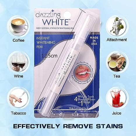 Teeth Whitening Pen, Dazzling Whiting Oral Pen, Instant Whitening Teeth Pen