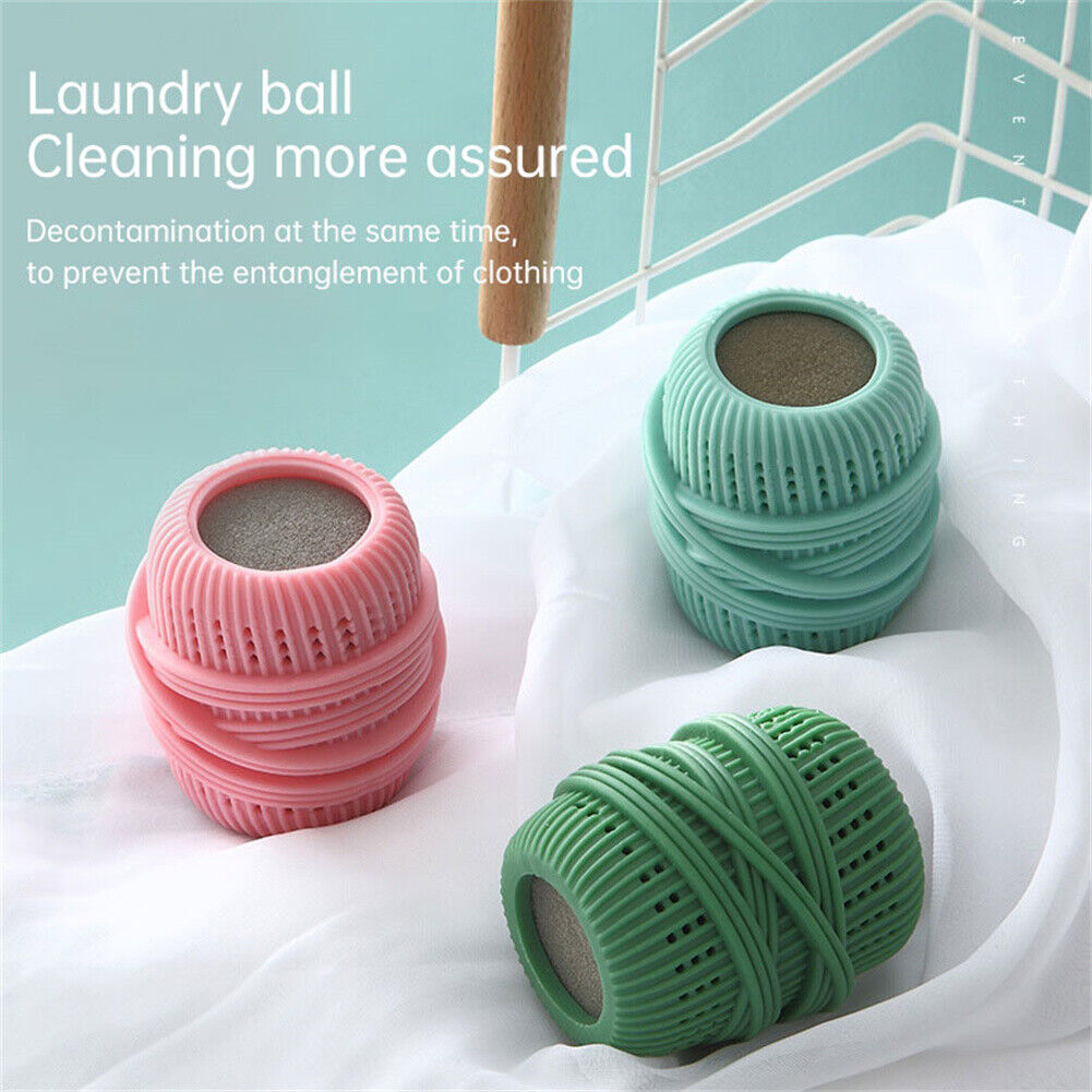 Laundry Sponge Ball, Anti Winding Washing Capsule, Washing Machine Hair Remove, Reusable Dryer Ball, Home Clothes Cleaning, Drying Fabric Softener Ball, Washing Accessories