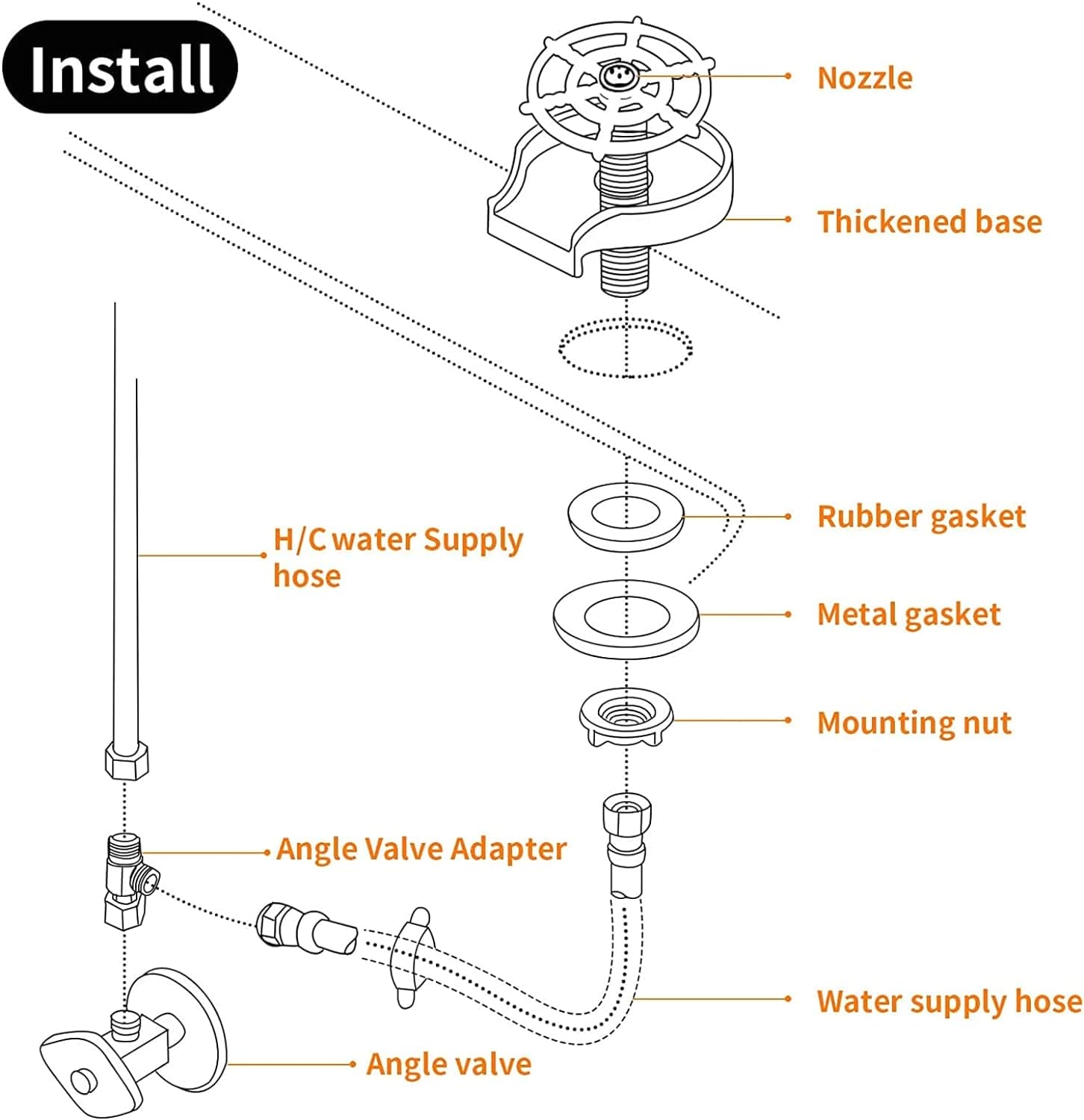 Automatic Cup Washer, Faucet Glass Cleaner For Kitchen Sink, Bar Glass Rinser Coffee Pitcher, Washer Bottle Rinser Wash Cup Tool, Faucet Bar Glass Rinse, Kitchen Sink Accessories Sets Glass Rinser, High Pressure Glass Cleaner