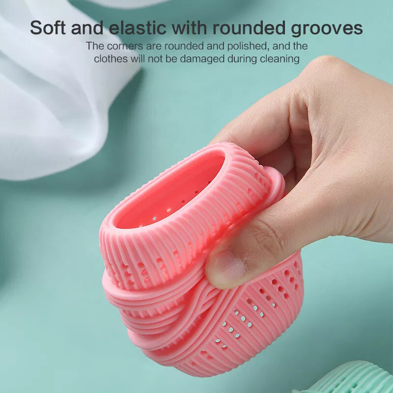 Laundry Sponge Ball, Anti Winding Washing Capsule, Washing Machine Hair Remove, Reusable Dryer Ball, Home Clothes Cleaning, Drying Fabric Softener Ball, Washing Accessories