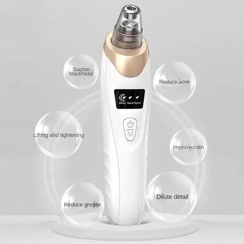 Electric Blackhead Remover, Vacuum Acne Cleaner, Black Spots Removal Device, Pore Cleaner Machine, Skin Care Tools, 5 Heads Suction Machine,  Vacuum Electric Black Head Extractions Tool, Electric Facial Pore Cleaner, Exfoliating Beauty Device