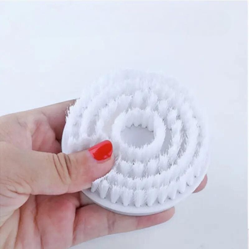 Spinning Spa Brush, 5 in 1 Electric Shower Brush, Multi Body Cleansing Brush, Handheld Massage Body Brush, Rotating Shower Sponge Scrubber Brushes, Multifunction Electric Shower Brush, Long Handle Rechargeable Back Body Brush