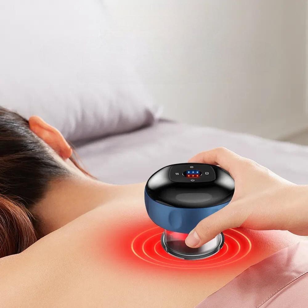 Electric Cupping Massager, Anti Cellulite Wireless Massager, 3 In 1 Electric Handheld Dynamic Suction Massager, Electric Anti Cellulite Suction Cup, Vacuum Cupping Massager, Guasha Scraping Fat Burner Device
