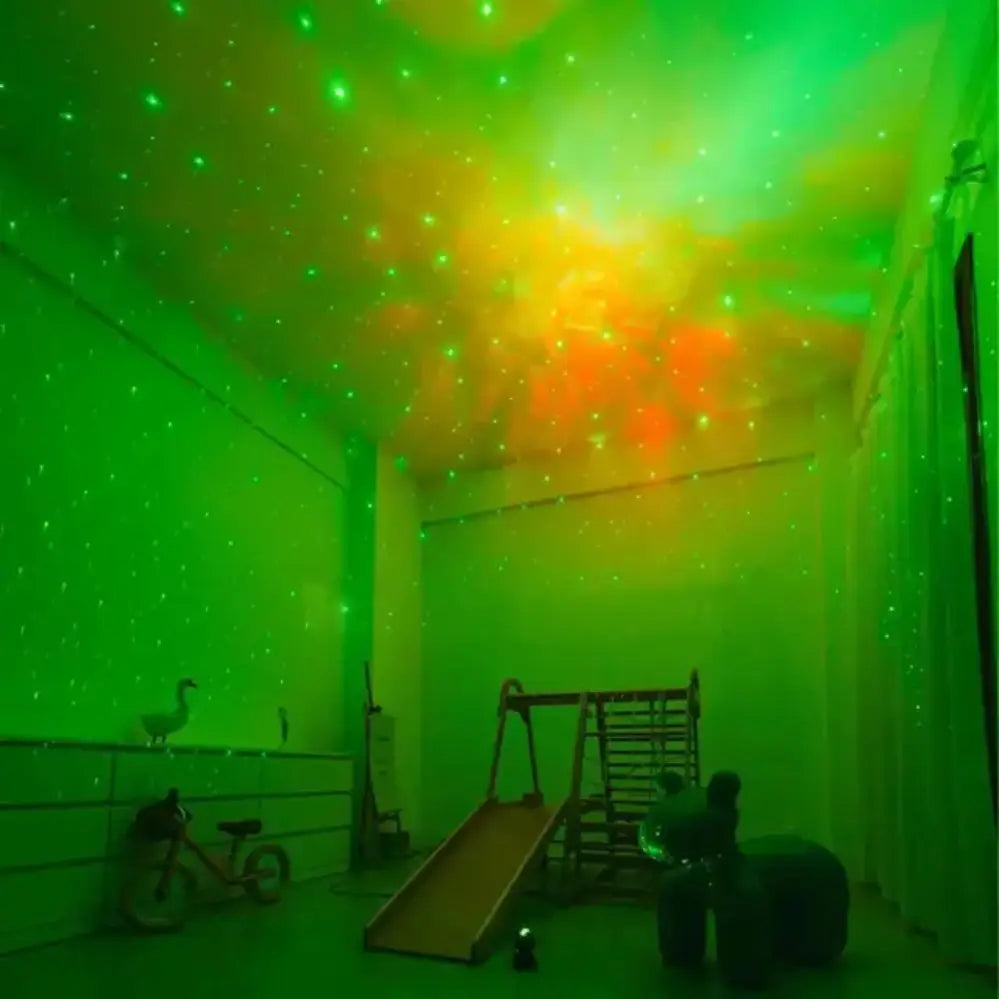 Astronaut Starry Projector Lamp, DIY Astronaut Galaxy Atmosphere Light, Vortex Colorful Rotating Projection Light, Laser Nebula Projector Night Light