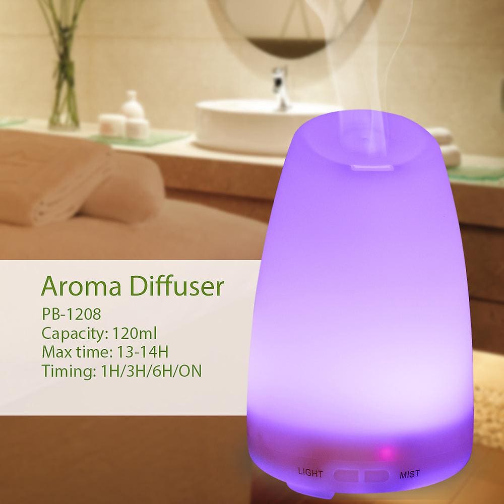 RGB Aroma Diffuser, Household Small Desktop Humidifier, Aroma Diffuser With Night Light, Quiet Air Freshener, Ultrasonic Cool Mist Maker Fogger