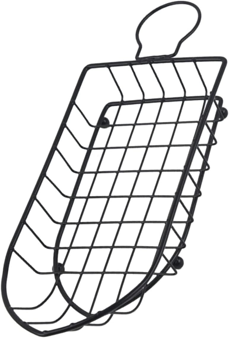 Boat Snack Basket, Iron Food Basket with Sauce Dippers, French Fries Basket, Food Oil Strainer Bucket, Creative Tableware Container, Stainless Steel Wire Strainers, Metal Wire Food Organizer for Home Restaurant