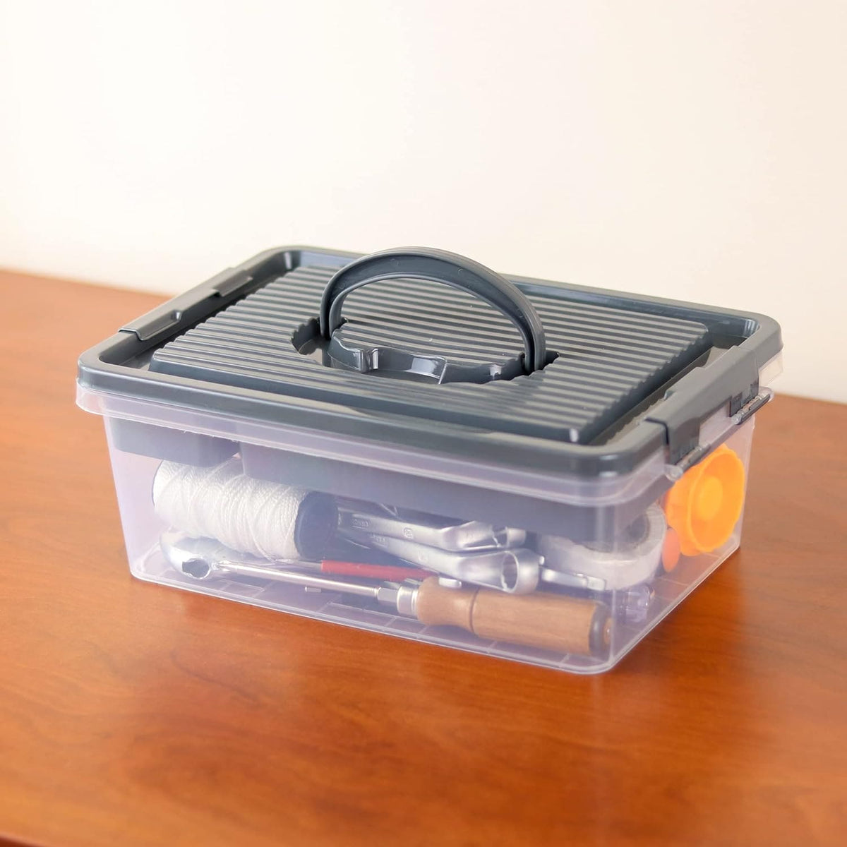 Storage Box Advanced Multifunctional Stackable Storage Box, Countertop Storage Box With Han ...