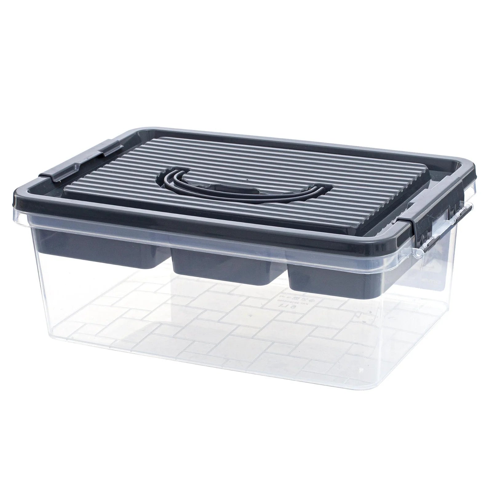 Multifunctional Stackable Storage Box, Countertop Storage Box With Handle, Household Plastic Storage Container, Pantry Organizer Basket